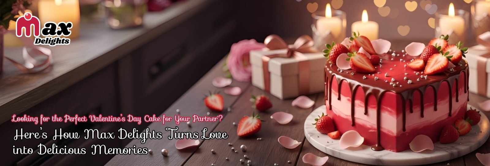 Looking for the Perfect Valentine’s Day Cake for Your Partner? Here’s How Max Delights Turns Love into Delicious Memories
