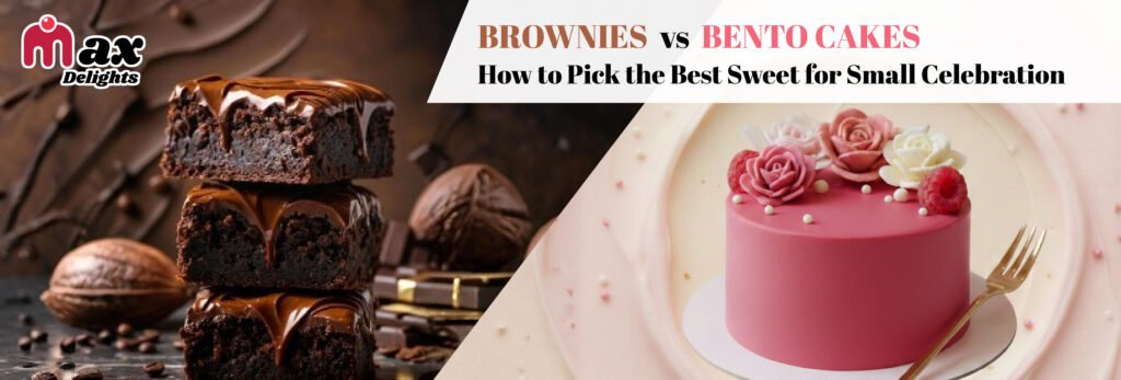 Brownies vs Bento Cakes: How to Pick the Best Sweet for Small Celebrations